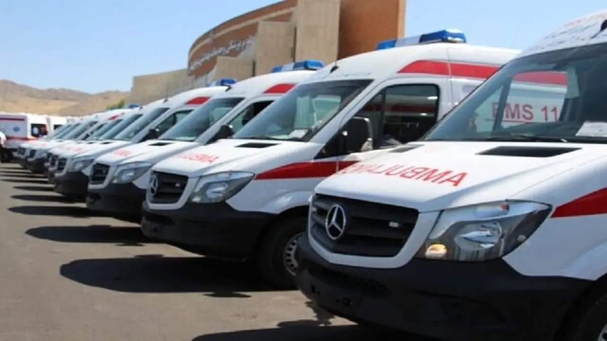 آمبولانس حامل مصدومان از نجف وارد خاک ایران شد