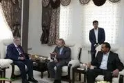 علی لاریجانی با جلال طالبانی دیدار کرد