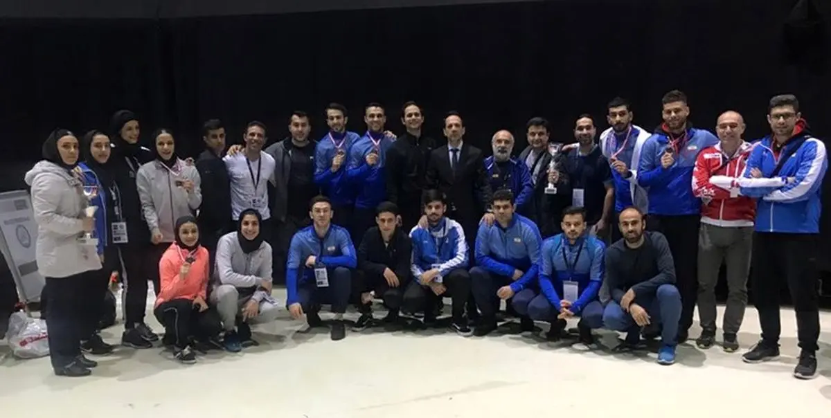 نایب قهرمان ایران در لیگ جهانی کاراته وان