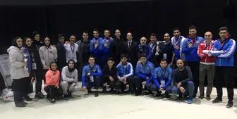  نایب قهرمان ایران در لیگ جهانی کاراته وان 