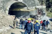ریزش تونل در هند حادثه آفرید