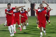یخ درمانی در دستور کار پرسپولیسی های مصدوم+عکس