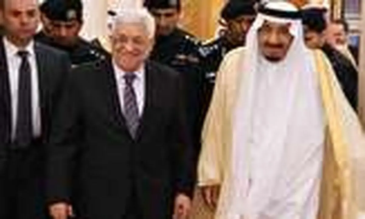 دیدار محمود عباس با پادشاه عربستان در ریاض+ عکس