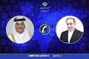 رایزنی وزیران خارجه ایران و قطر درباره بحران انسانی در غزه