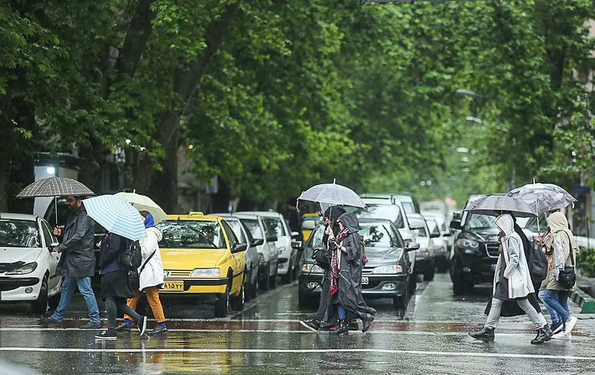 ببینید| بارشهای شدید در راه تهران
