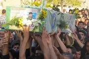  پیکر شهید مدافع حرم در شهرستان آران و بیدگل تشییع شد 