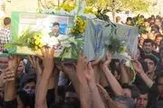  پیکر شهید مدافع حرم در شهرستان آران و بیدگل تشییع شد 