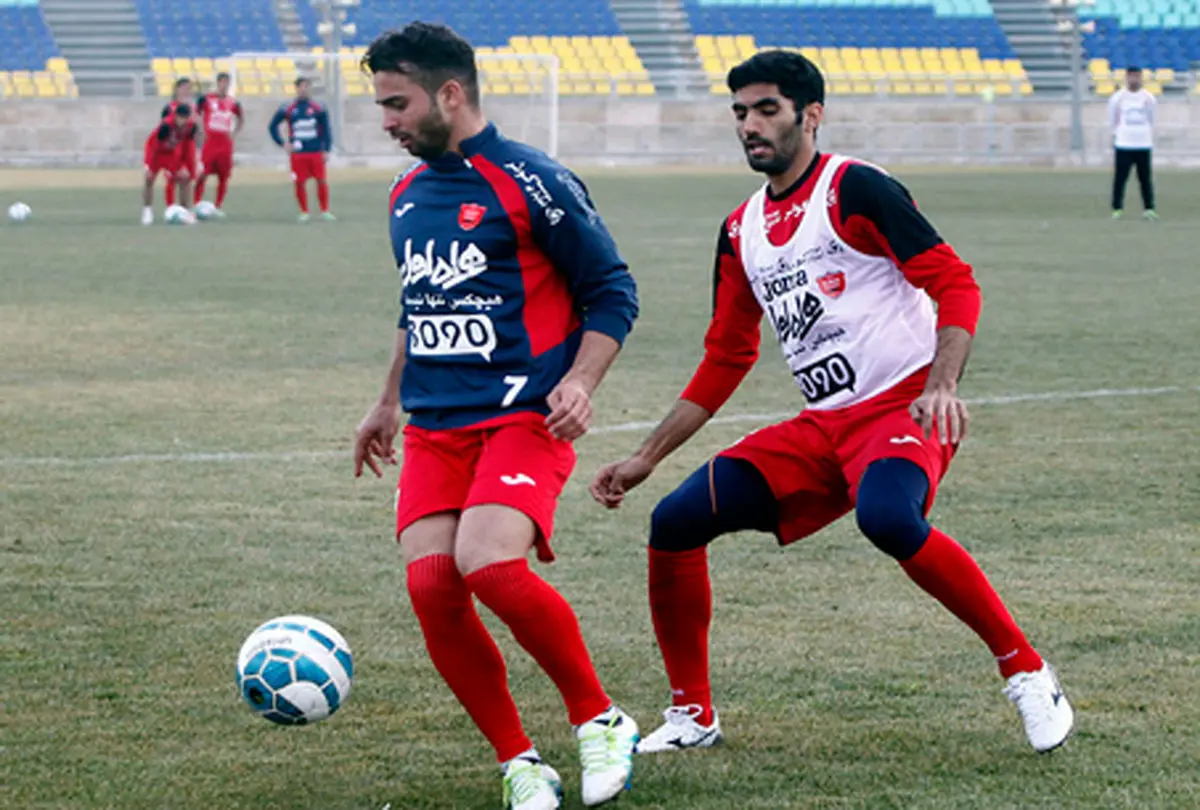 گزارش تمرین امروز پرسپولیس با یک غایب