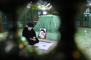 حضور رهبر انقلاب در مرقد مطهر امام راحل و گلزار شهدای بهشت زهرا/گزارش تصویری