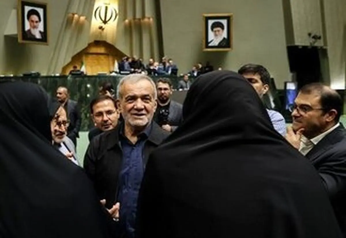 پاسخ پزشکیان به تبریک گفتن نمایندگان زن