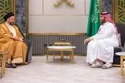 دیدار سید عمار الحکیم و بن سلمان در جده