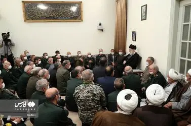 دیدار فرماندهان و مسئولان ارشد نیروهای مسلح/گزارش تصویری