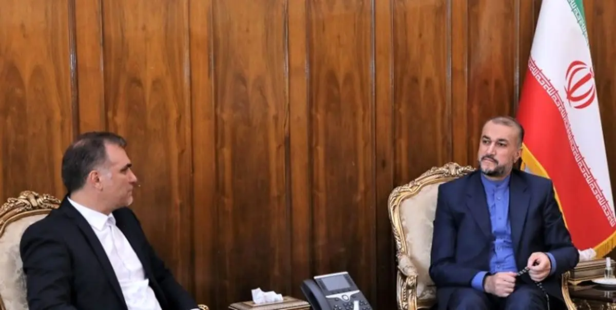 دیدار سرپرست فدراسیون فوتبال با وزیر امور خارجه