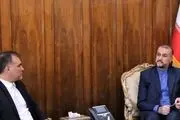 دیدار سرپرست فدراسیون فوتبال با وزیر امور خارجه