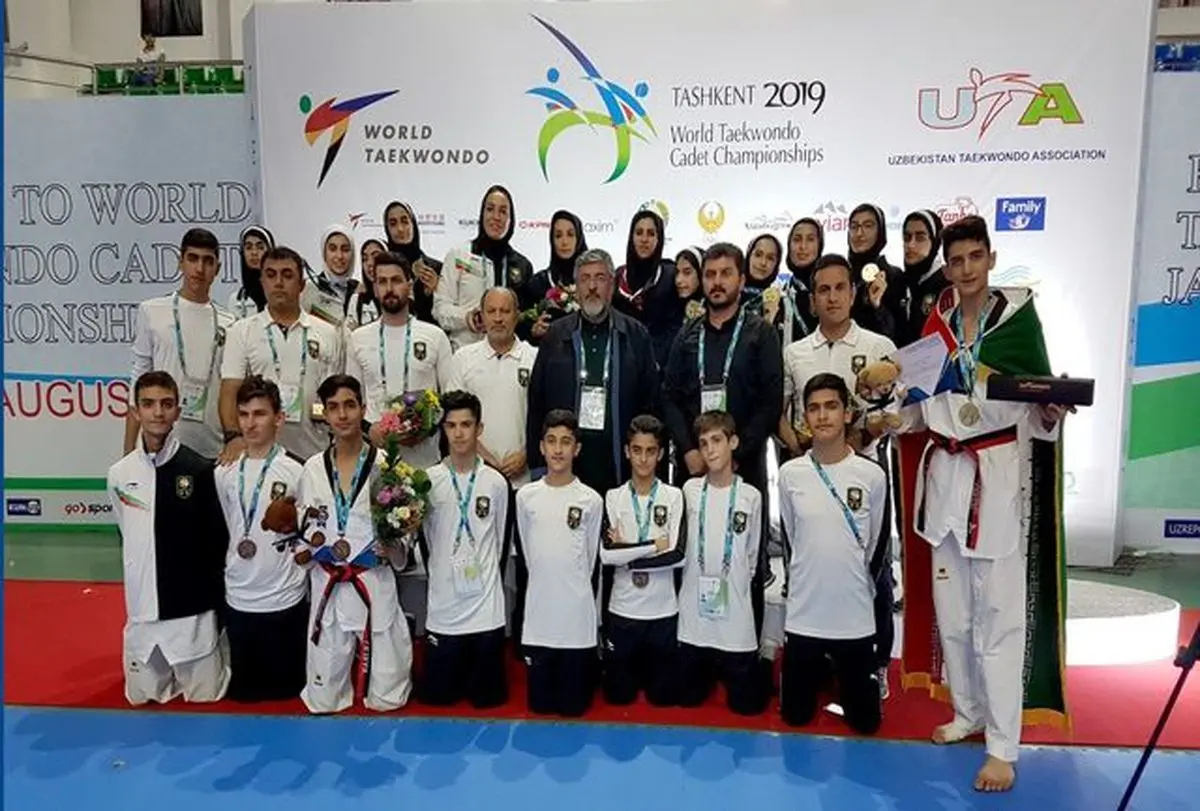 دختران تکواندوکار ایران بر بام جهان ایستادند