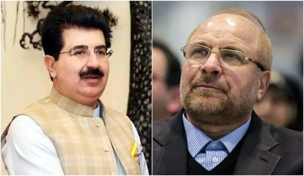 رئیس مجلس سنای پاکستان، انتخاب قالیباف را تبریک گفت
