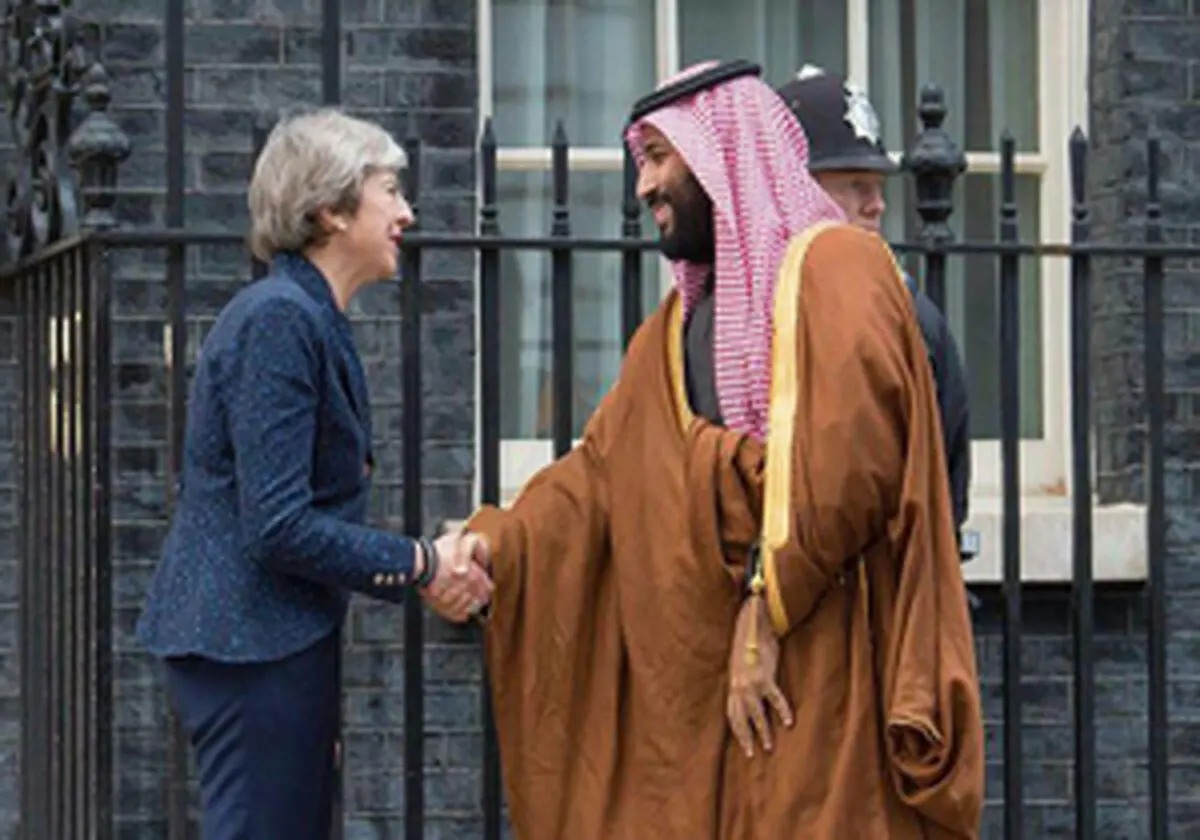 توافق ترزا می‌ و محمد بن سلمان درباره همکاری برای مقابله با ایران 