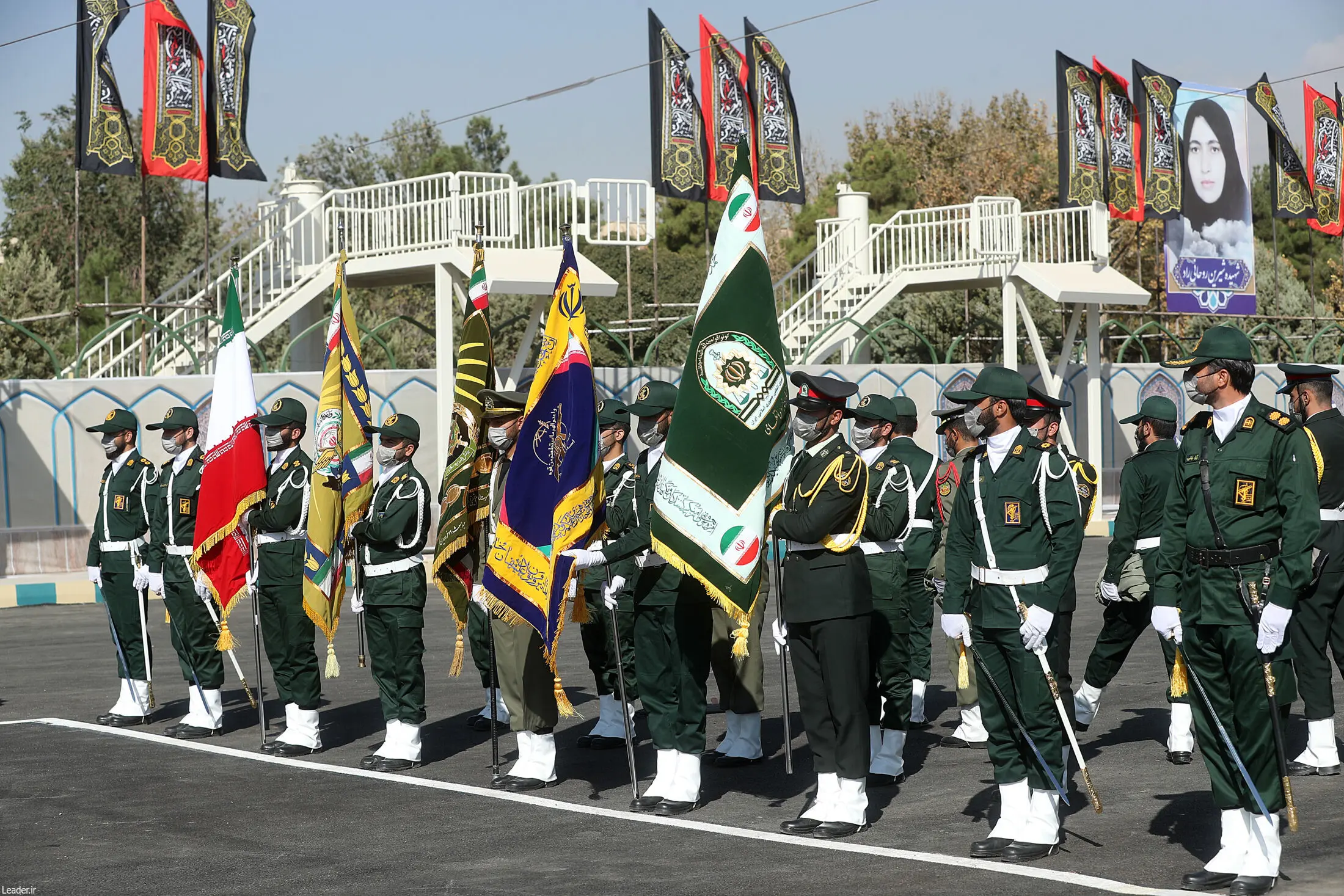 مراسم مشترک دانش‌آموختگی دانشگاههای افسری نیروهای مسلح در دانشگاه امام حسین(ع)/گزارش تصویری