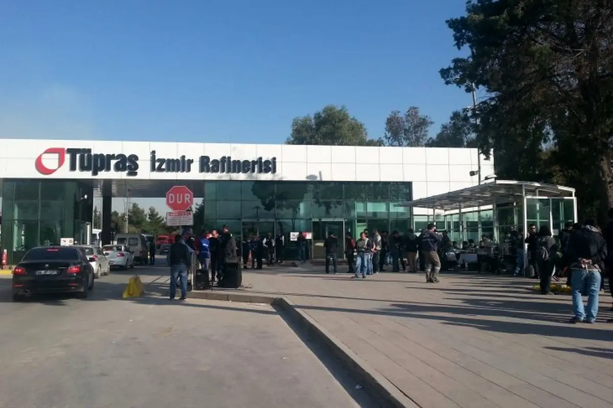 انفجار در پالایشگاه نفت ترکیه
