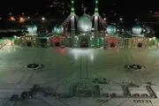 اقدام زیبای شبانه در جمکران/ گزارش تصویری