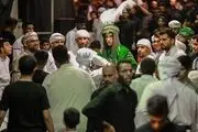 آیین عزاداری شب هشتم محرم در خرمشهر/ گزارش تصویری
