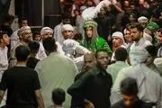 آیین عزاداری شب هشتم محرم در خرمشهر/ گزارش تصویری