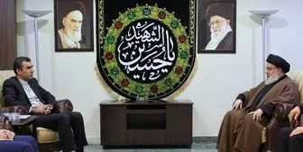 دیدار دستیار وزیر خارجه ایران با سید حسن نصرالله