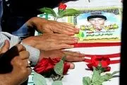 وداع با شکوه مردم شیروان با پیکر سرباز مرزبانی 