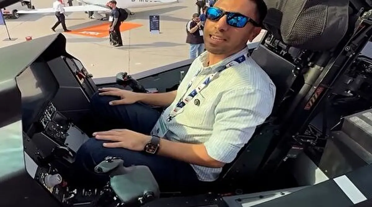 یک ایرانی پشت فرمان جنگنده اف 35!
