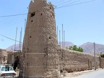 آغاز مرمت برج اسد خان در بافت تاریخی میامی