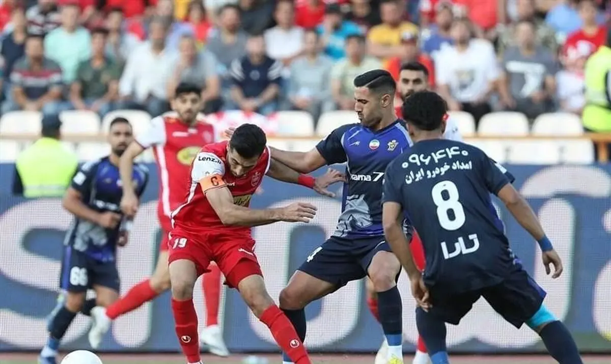 اعتراض استقلال به داور بازی پرسپولیس
