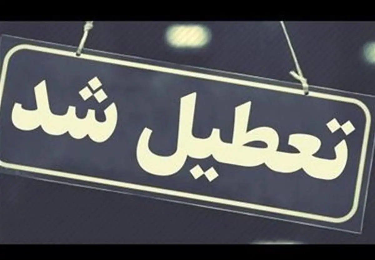 کلیه مراکز دولتی تعطیل شدند