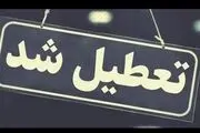 کلیه مراکز دولتی تعطیل شدند