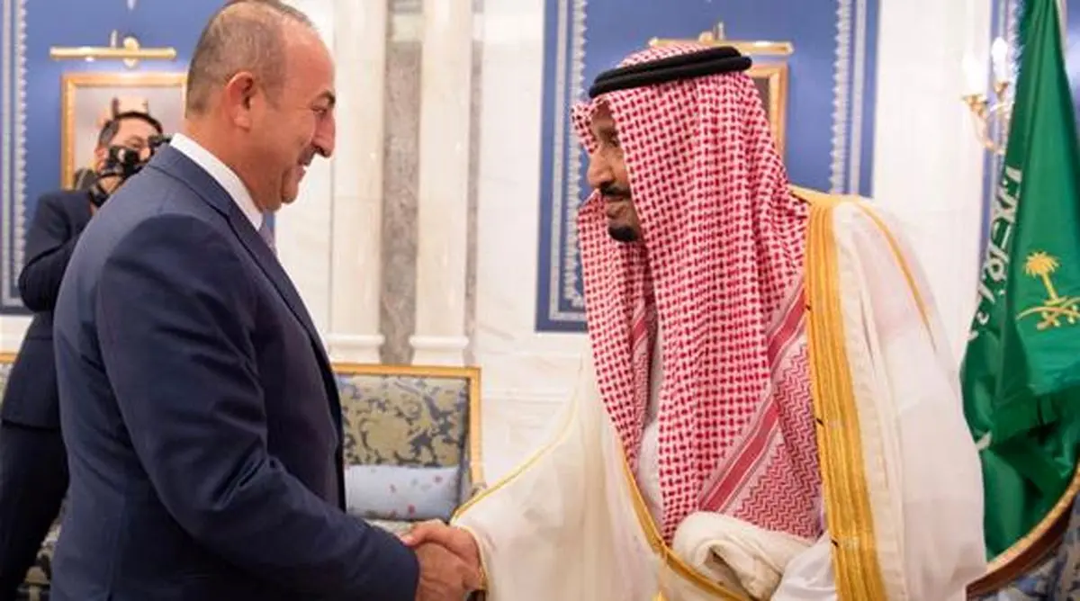 بازداشت خبرنگاران در جریان دیدار ملک سلمان و چاووشاوغلو