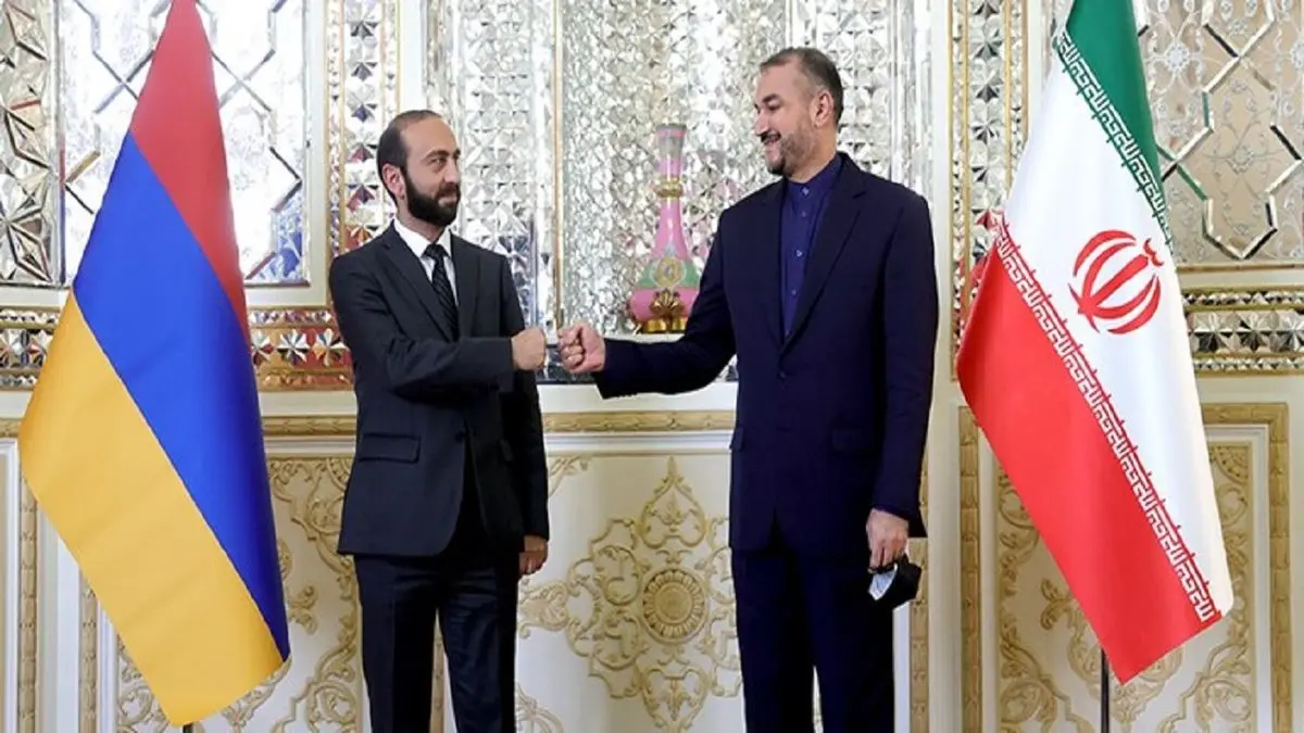 استقبال امیرعبداللهیان از وزیر خارجه ارمنستان
