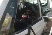 برخورد ۴ خودرو در بزرگراه سعیدی