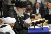 محفل انس با قرآن کریم در حضور رهبر معظم انقلاب اسلامی/گزارش تصویری