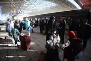 
اولین مسافران ایستگاه خاوران عازم مشهد شدند
