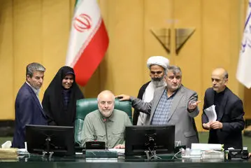 تصاویر جلسه علنی مجلس شورای اسلامی در ۴ آبان ۱۴۰۴