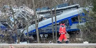  چهار کشته و 30 مجروح در حادثه برای قطار در آلمان 