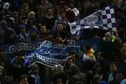 برف بازی هواداران استقلال و ماشین سازی