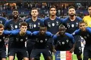 لیست بازیکنان تیم ملی فرانسه اعلام شد