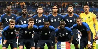 لیست بازیکنان تیم ملی فرانسه اعلام شد