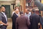 ورود رئیس رژیم صهیونیستی به مسجد ابراهیمی در «الخلیل»+ عکس