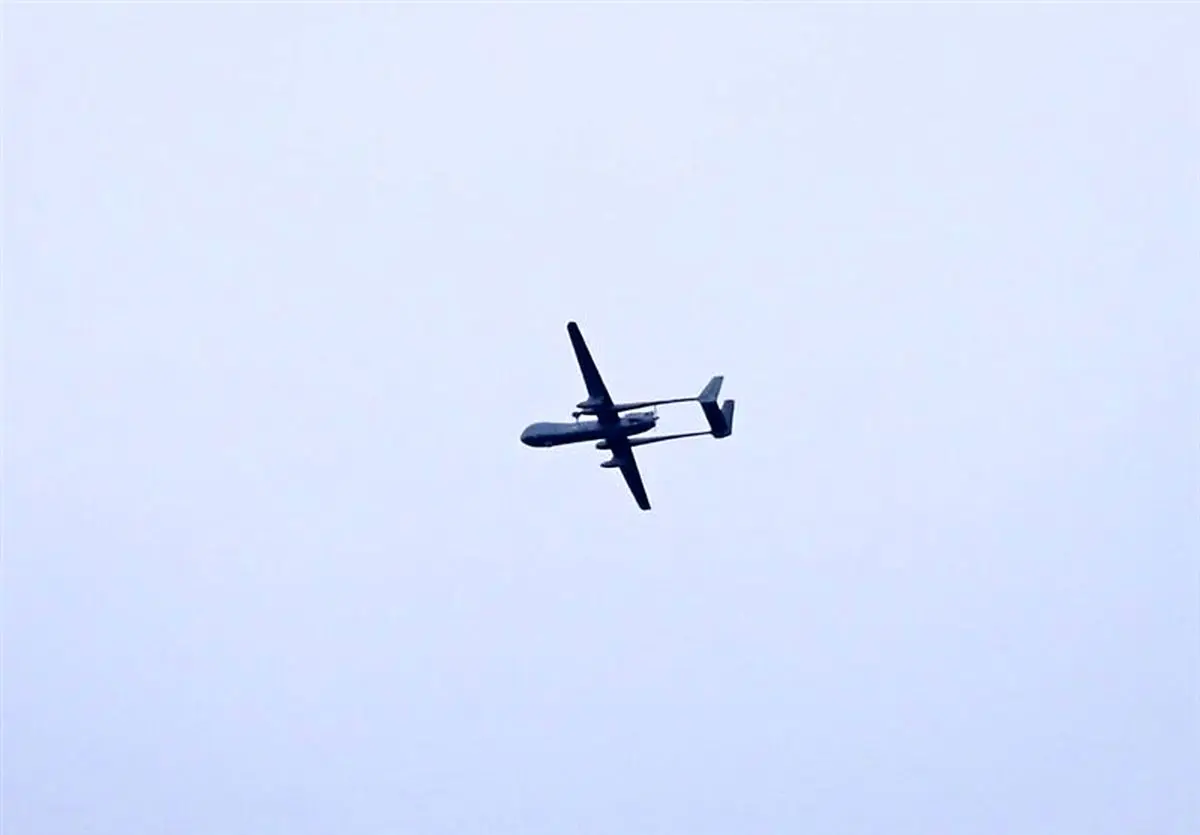 انهدام پهپاد دشمن متجاوز در آسمان تهران