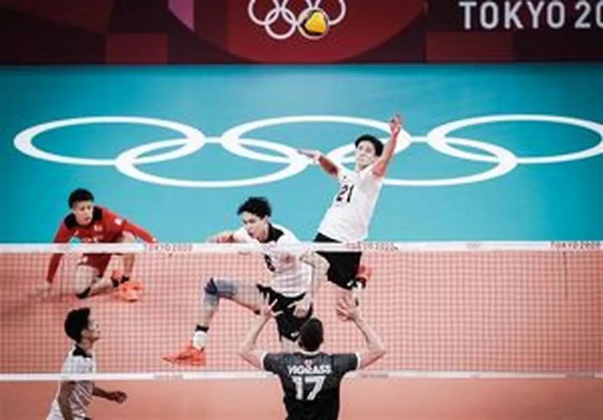 والیبال ژاپن ایران را در المپیک گرفت