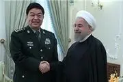 وزیر چینی با روحانی دیدار کرد
