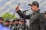 رئیس‌جمهور لباس جنگ پوشید+ فیلم