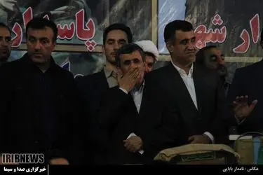 احمدی نژاد در آمل
