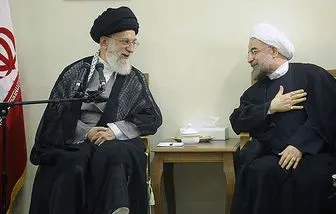روحانی و هیأت وزیران با رهبر انقلاب دیدار کردند